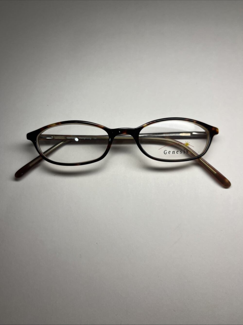 Genesis Frames 2014 Tortoise Cream Made in Hong Kong NWOT